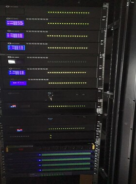 YQ应期军工级机架集中供电DC 5V12V24V安防监T控机柜19寸1U