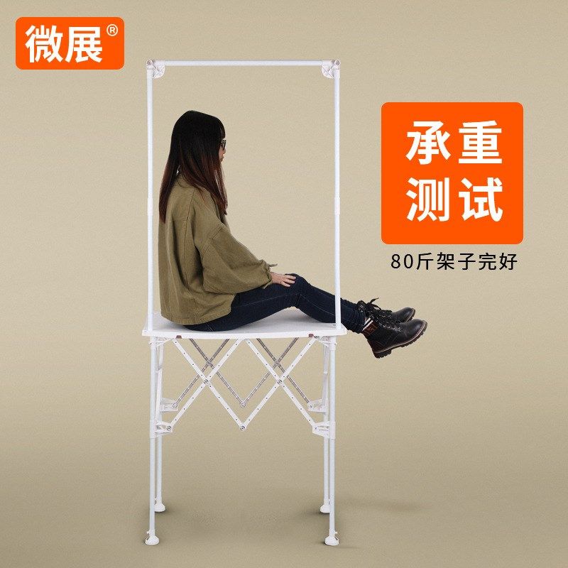 V5拉网促d销台展示架活动广告超市促销桌便携可折叠试吃咨询台