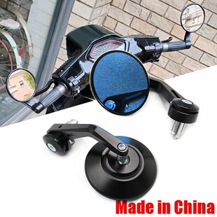 适用维斯帕春天冲刺150后视镜gts300 250反光镜改装件.手把倒车镜