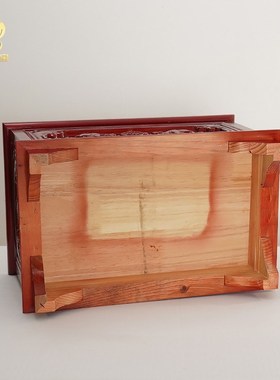 西藏糌粑盒实木打造分区储存家居收纳箱雕刻摩尼宝吉祥Z财鼠民族