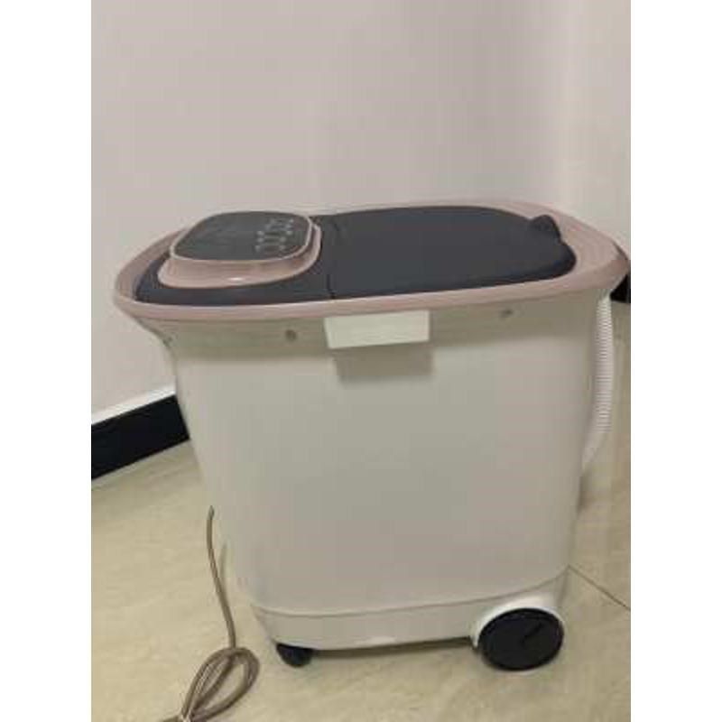 涌金足浴盆器全自动洗脚盆电动按摩加H热泡脚桶家用高深桶恒温同