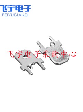 6.3定位插片 DJ6111-6.3 6.3防倒插片 GPCB焊片 6.3插片 5000只/