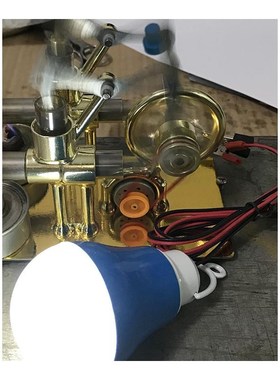 Stirling Engine Balance Engine MotorG Model Heat Steam Educa