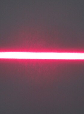 665nm2200mw超高亮度外调式红光点状激M光器模组直线机械定位射灯