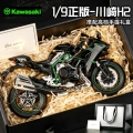 Gift Recommendation! Authentic Kawasaki H2+ Portable Gift Box [Raffia/Greeting Card Gift Bag/Ambient Light]