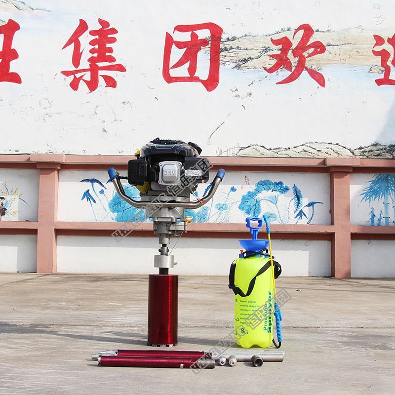 进口便携式背包钻机小型取样钻机手持式轻便野外地质勘探取芯钻机