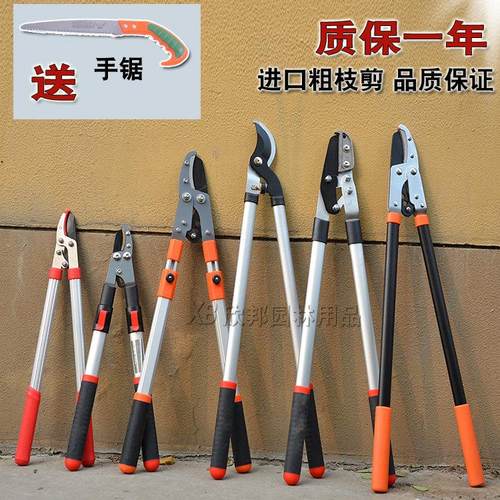 进口粗枝剪伸缩大力剪园林园艺工具省力剪强力大剪刀修枝树枝剪刀