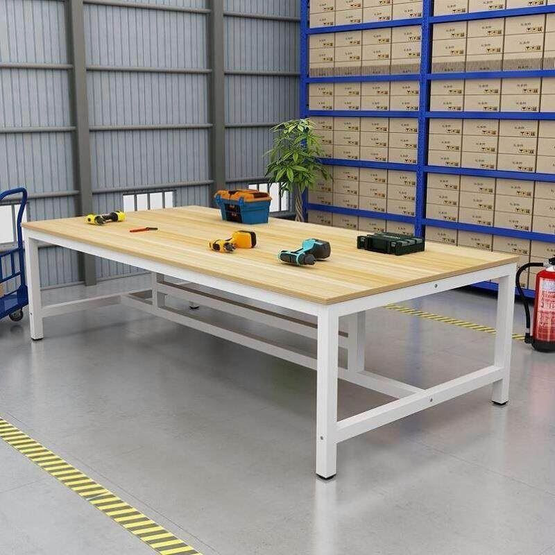 工作台双层快递打包台包装桌流水线操作台车O间工厂装配检验实验