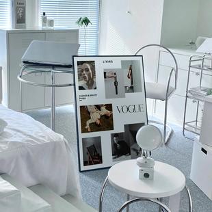 高级时尚杂志海报装饰画北欧ins风卧室床头落地摆画客厅墙壁挂画