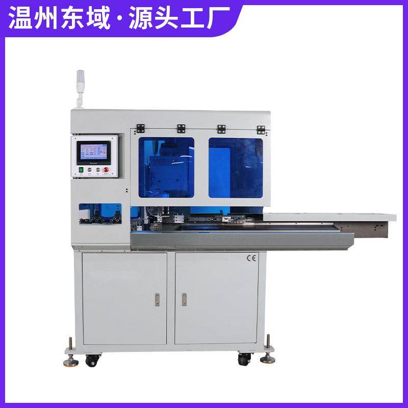 全自动双头沾锡机裁线护套线电子线剥皮扭线浸锡机下线搓线镀锡机