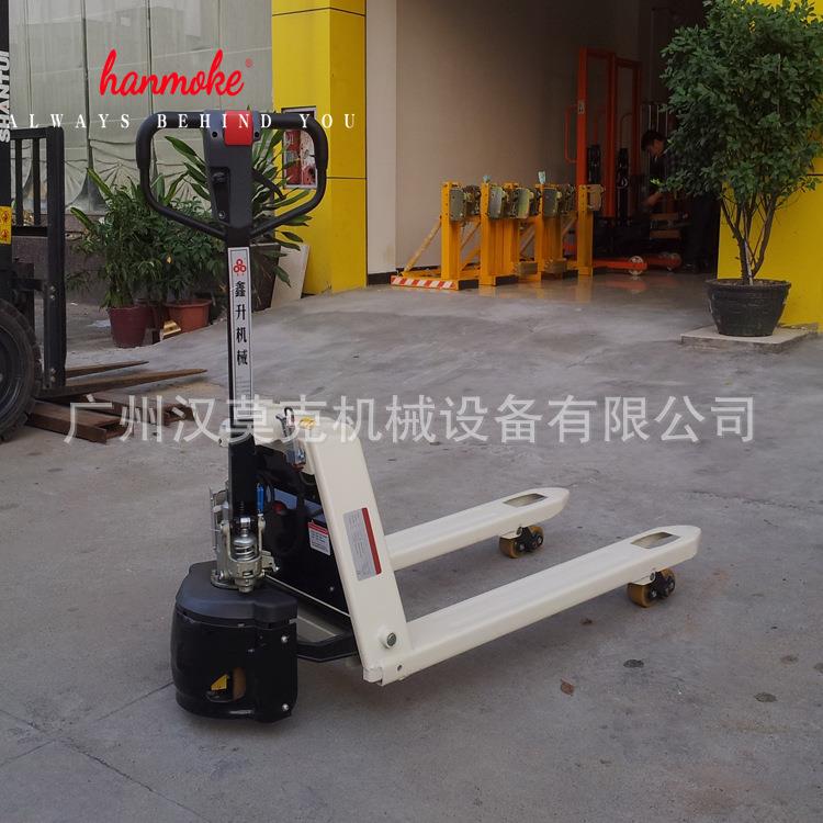 工厂直销1吨电动搬运车高配置步行式电动液压托盘车现货