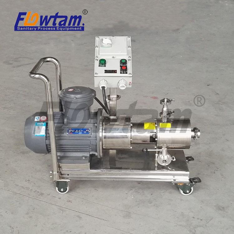 不锈钢乳化泵/管线式三级乳化机/高剪切均质乳化泵厂家