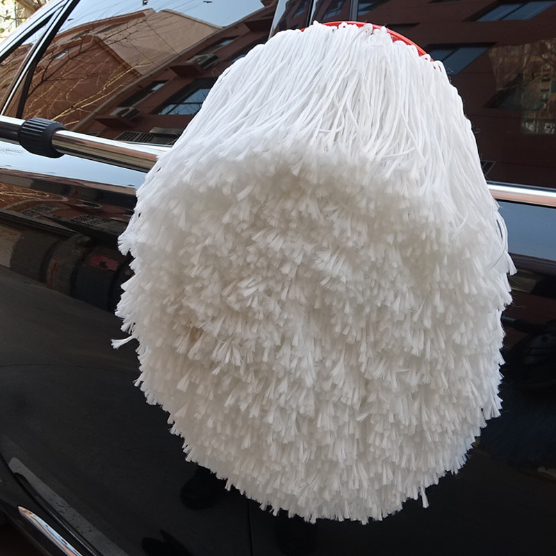 牛奶丝洗车刷刷头 汽车清洗用品工具软毛大吸水泡沫擦车刷车拖把