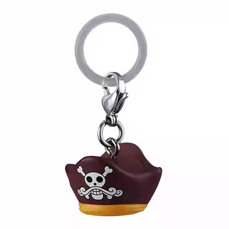 【童心】预售    海贼王角色帽子造型标记挂件2 艾斯鹰眼道具吊饰