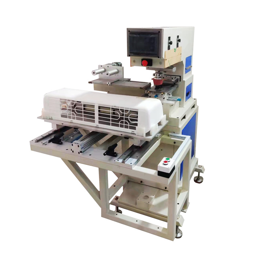 智能PLC控制四色油墨移印机 六色伺服翻转穿梭台打码机 印刷设备