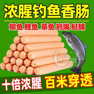 全新诱饵火腿肠野钓通杀鲫鱼鲤鱼草鱼罗非鱼水库黑坑颗粒窝料鱼食