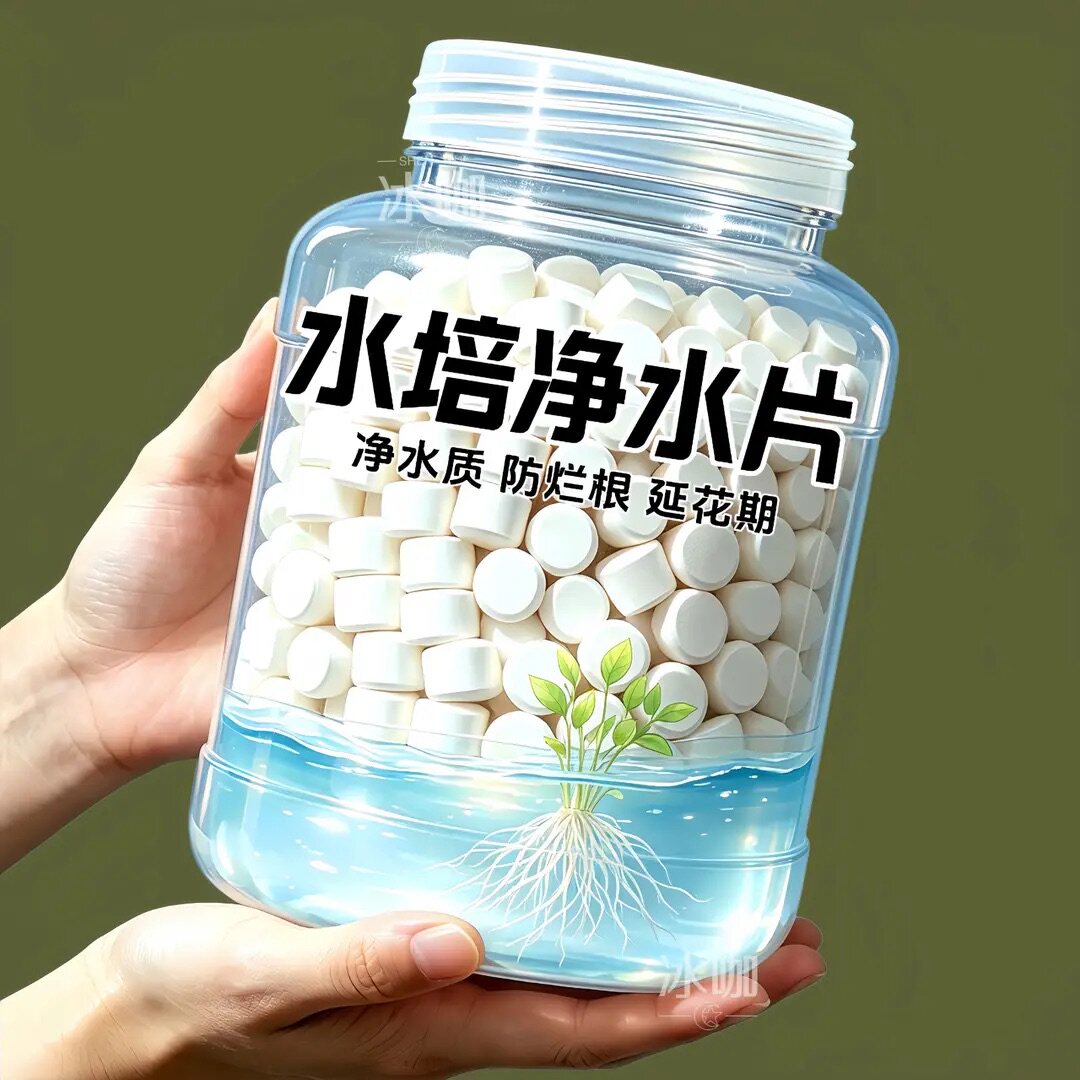水培净水片清新水体远离腐根臭味