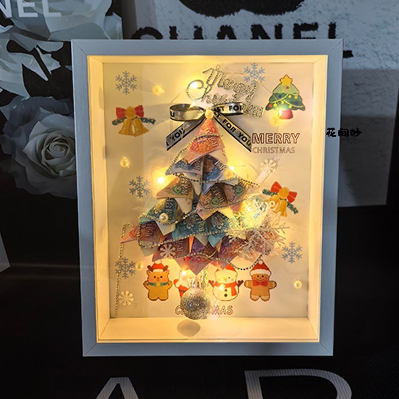 创意草莓花糖葫芦有钱花相框摆件手工diy材料包立冬实用礼物女生