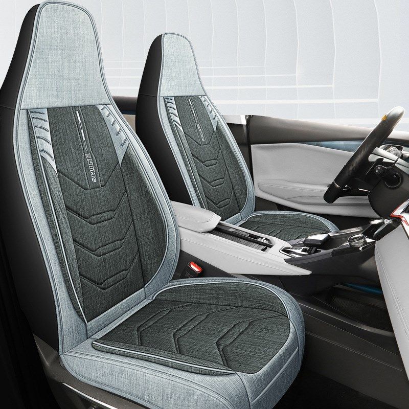 汽车四季通用新能源连体亚麻座垫车坐套全M包布艺一体座椅专用坐,电动车/配件/交通工具,电动车坐垫,淘宝优惠券,粉丝福利购,淘宝优惠卷