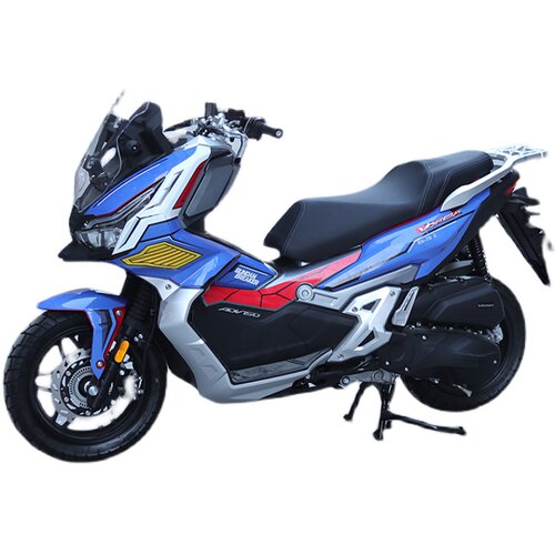 适用大阳ADV150改q装贴花贴纸车身彩色装饰全车版画版花拉花可定