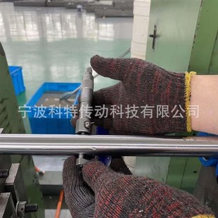 高精度直b线光轴镀铬棒高频淬火光杆导轨加硬圆柱导柱加 工硬轴