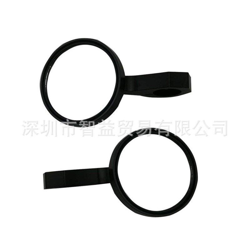 沙滩车越野车反光镜倒车镜UTV后视镜1.75/2英寸支架U 铝合金全CNC