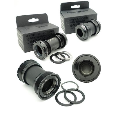 HSCER BB86/30/386压入式公路车陶瓷轴承山地BKBRight DUB中轴PF3