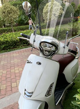 光阳莱克LIKE 150挡风玻璃Any Like Q150Q前挡风改装风挡护胸加高