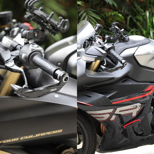 适用赛科龙RC401 RC250 RC600改装竞技Q护手牛角护弓车把防摔