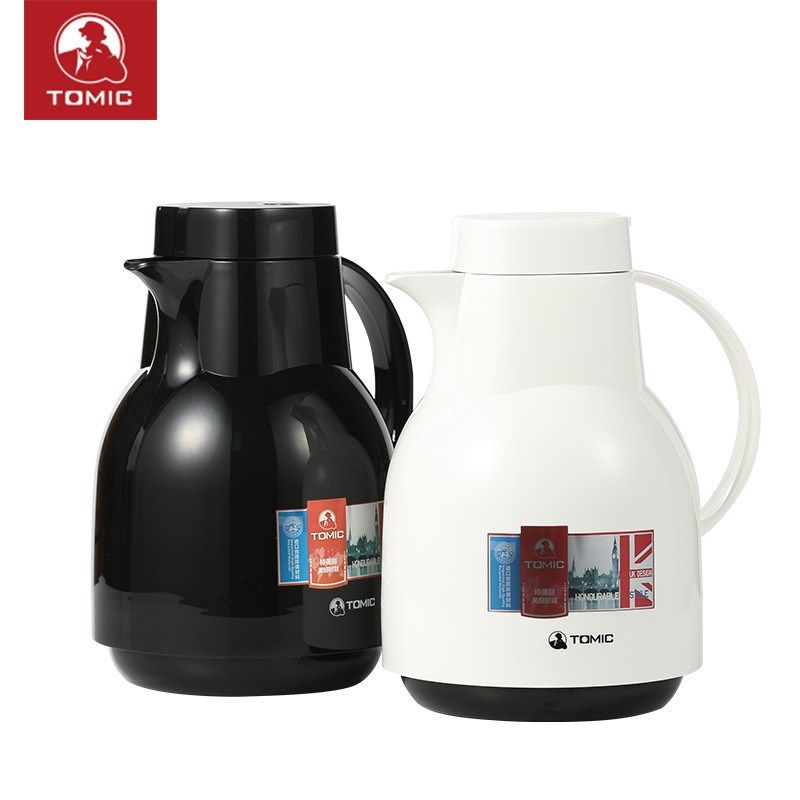 TOMIC/特美刻保温瓶v玻璃内胆热水瓶欧式简约保温壶家居壶,餐饮具,保冷/保温杯,淘宝优惠券,粉丝福利购,淘宝优惠卷