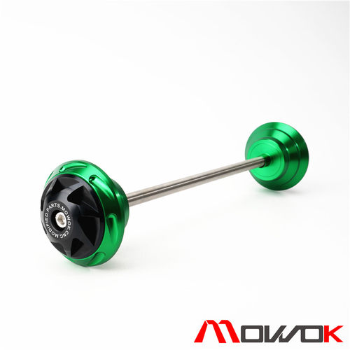 适用川崎Z1000iR SX Z650 Z900 RS 10-22年改装前轴前轮防胶防摔