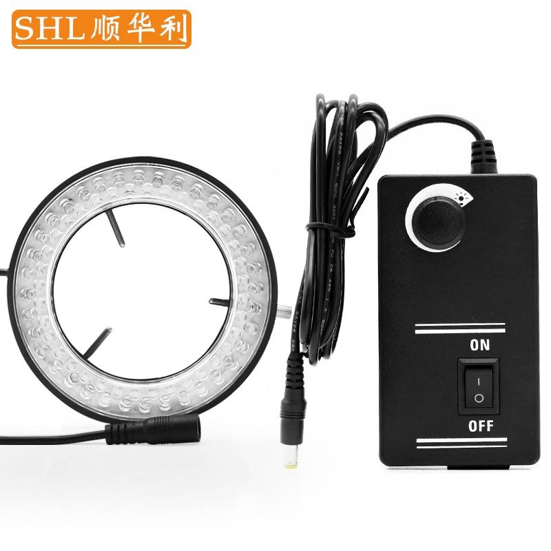 适用SHL/顺华利 高品质显微镜环形LED光源灯72颗灯珠显微镜