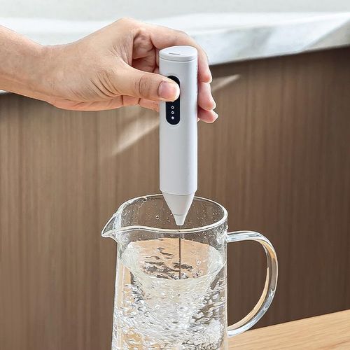 手持小型奶泡器电动咖啡打泡器家用奶泡机牛奶打发器搅拌棒打蛋器