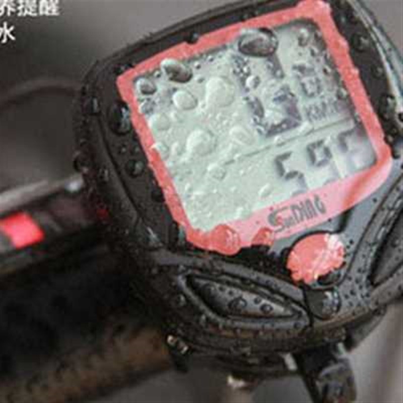 顺东中文码表 自行车码表 山地车 时速表 速度表里程表防水码表