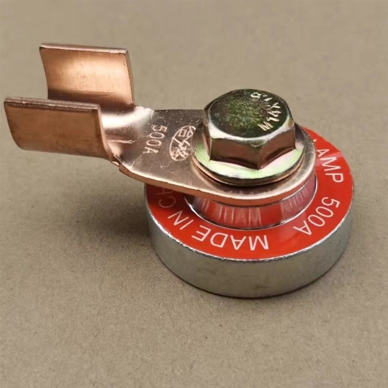 强磁接地器电焊机接地线夹子搭铁夹子接地夹接地线钳子接地钳搭铁