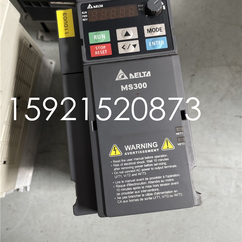 台达MS300变频器VFD9A0MS43AFSAA 3.7KW 380V测试好 保证质量