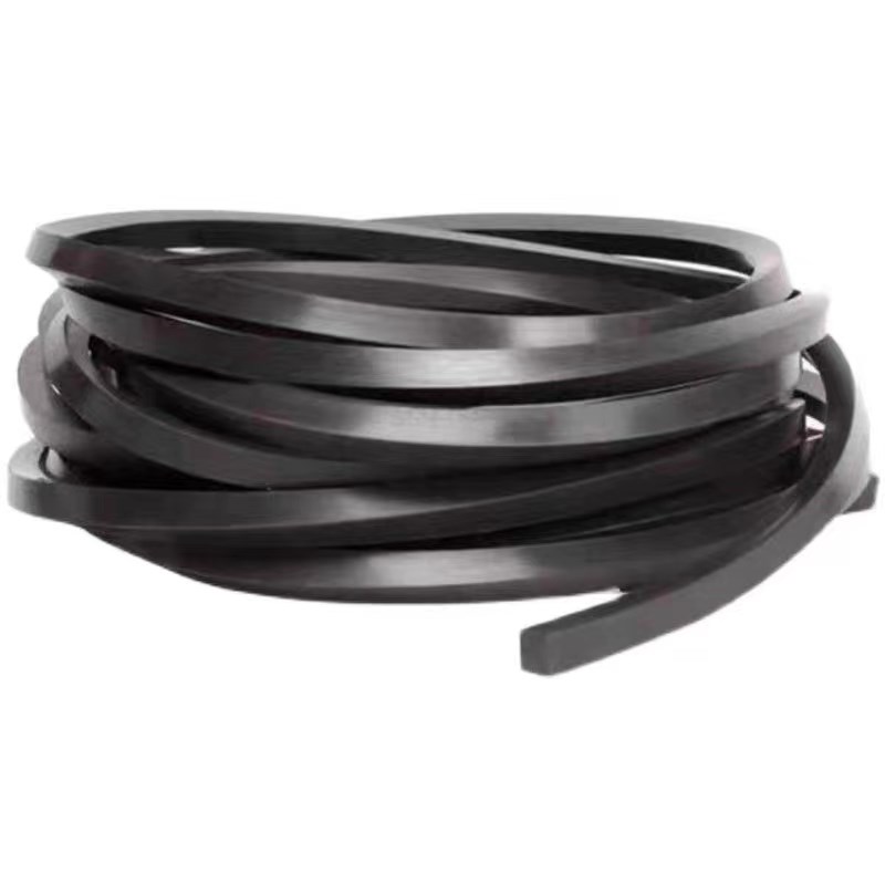 武汉氟橡胶条 氟胶条 氟胶方条橡胶条耐酸碱腐H蚀耐油3/5/6/8/10m