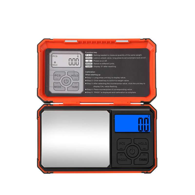 精密黄金珠宝秤工具盒电子秤便携式厨房秤迷你烘焙克秤新款口袋秤