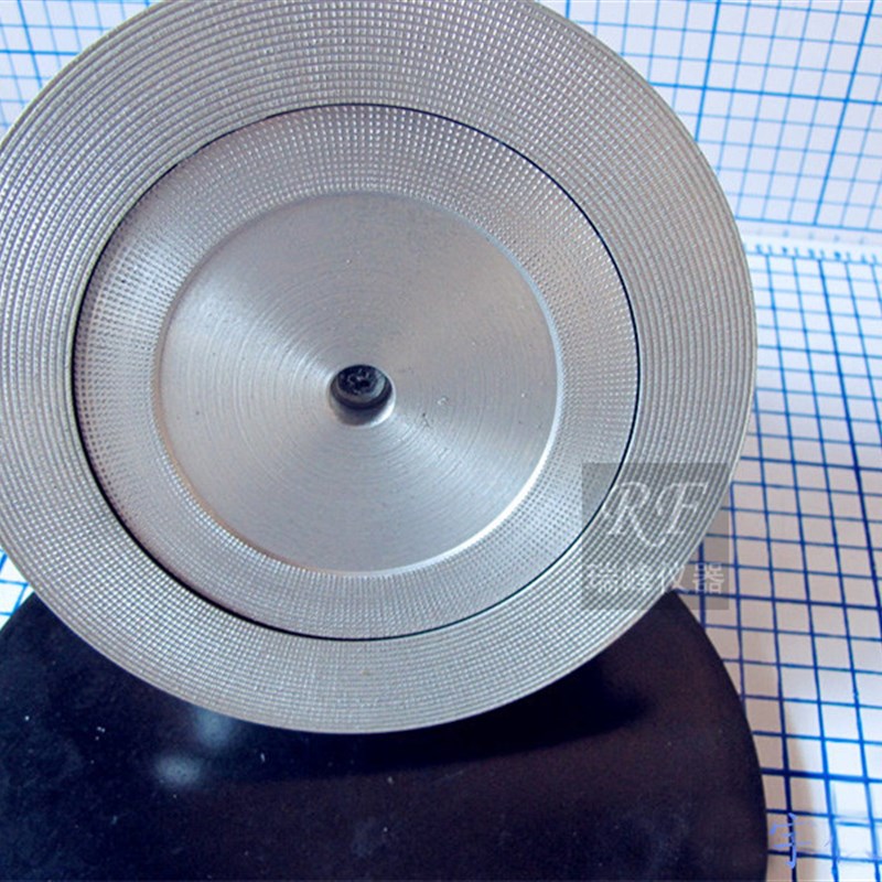 可调式铝芯圆盘取样器 取样刀克重仪刻盘码布刀纺织品面料 带垫