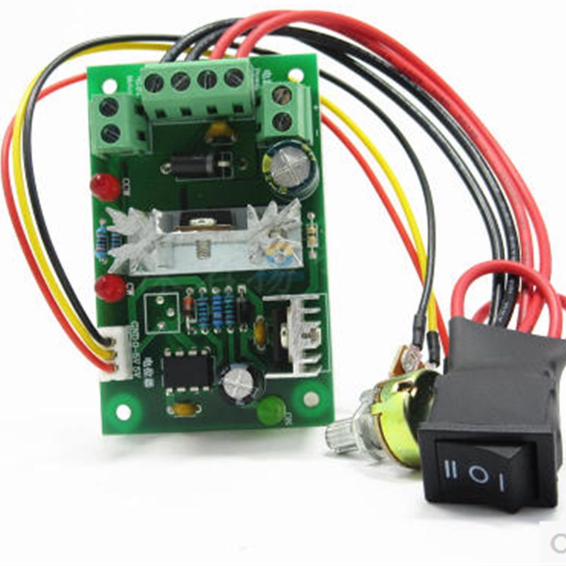CCM6N PWM直流电机调速器 6V12V24V30V 直流正反转控制器正反开关
