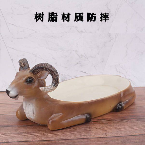 蒙古特色牛羊盘商用羊排烤全羊盘酒店餐厅意境菜火锅干冰创意餐具