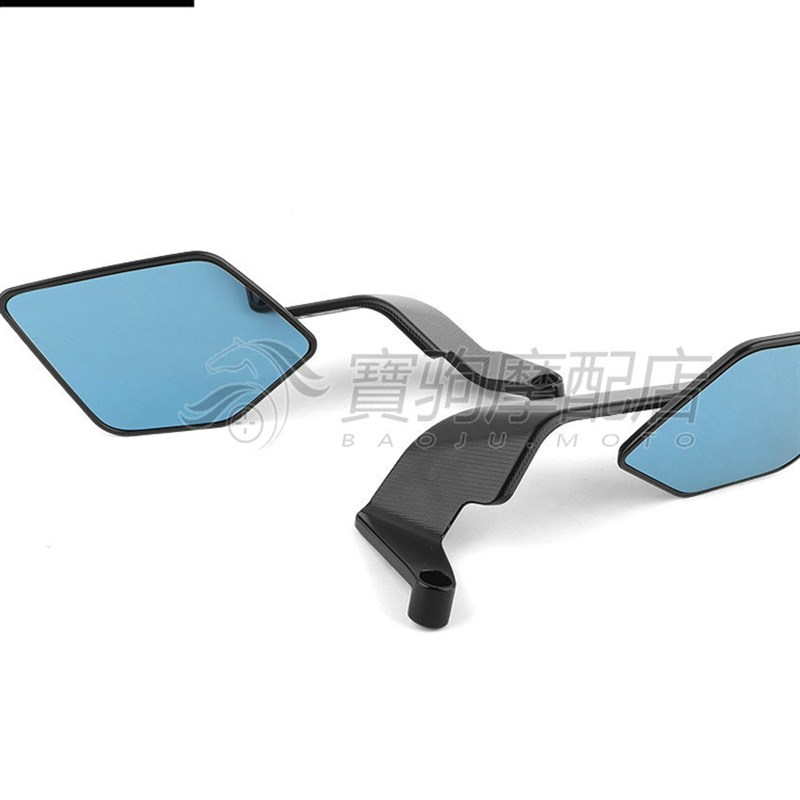 适用于杜卡迪大魔鬼V4 Diavvel V4 改装二代定风翼后视镜 翅膀刀