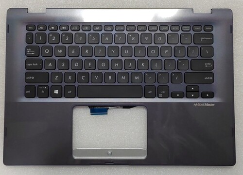 适用于华硕14 TP412UA SF4100 TP412F TP412 c壳带键盘壳 铁片
