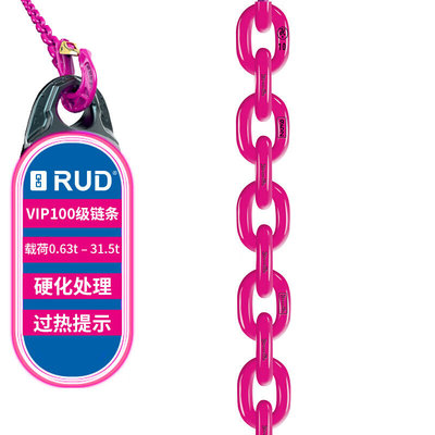 路德（RUD）VIP100级吊装链20mmX60mm载荷16t德国进口起重链条