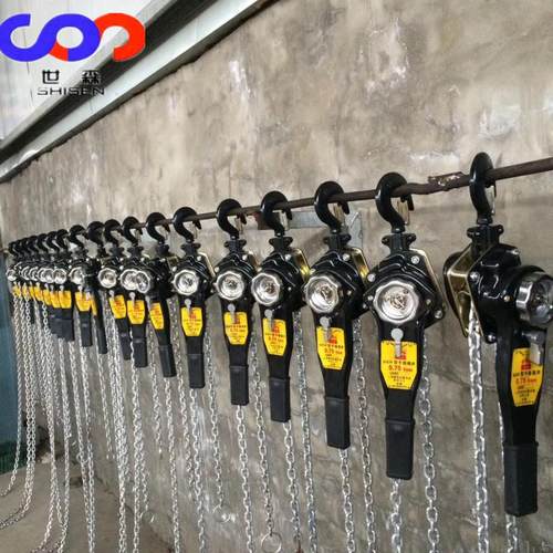 9*手扳链条葫芦型9吨3米重型加重吊钩锰钢链条手扳葫芦