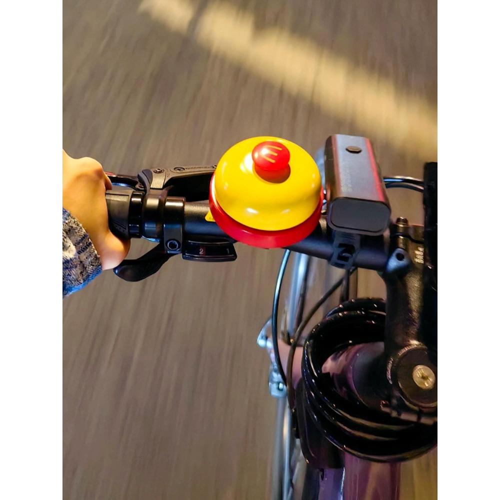 麦当劳山地自行车车铃铛公路车通用喇叭超响儿童车装饰配件