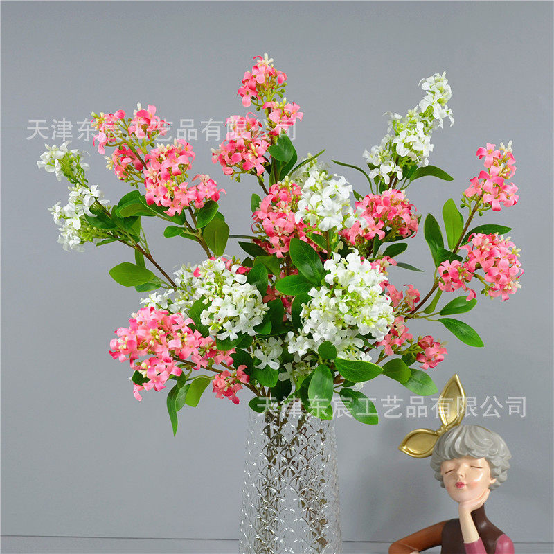 千里香单枝黄金桂花仿真