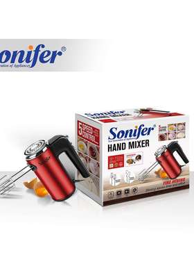 Sonifer打蛋器电动手持打蛋机和面机烘焙不锈钢SF-7024