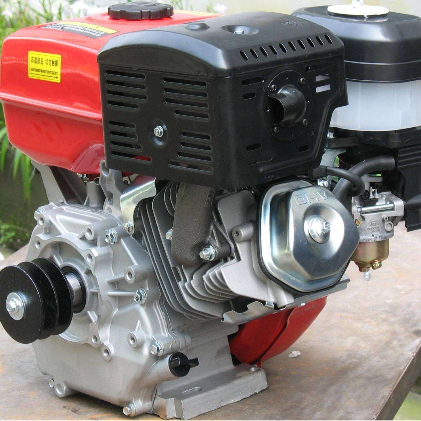 194F汽油机500cc/20P马力的单缸风冷汽油发动机194F/194FD电启