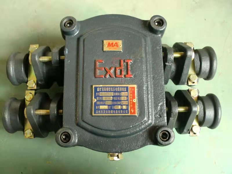 矿用隔爆型低压电缆接线盒 BHD2-200/1140-4T矿用接线盒